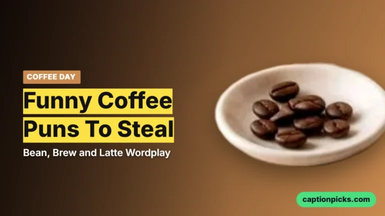 Funny coffee puns for International Coffee Day 2026