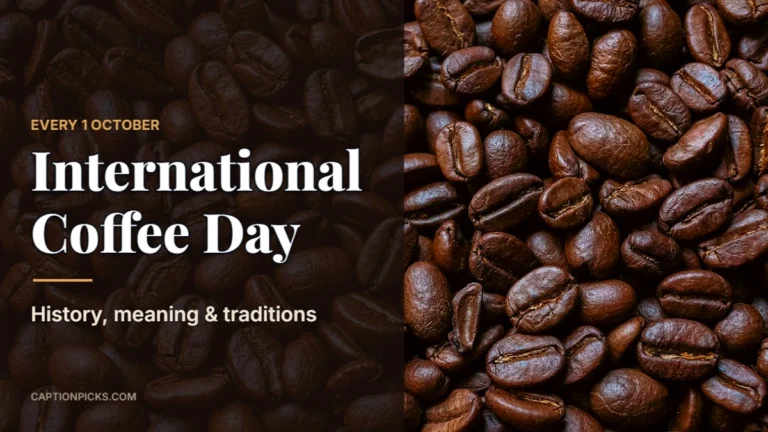 International Coffee Day history and meaning of 1 October