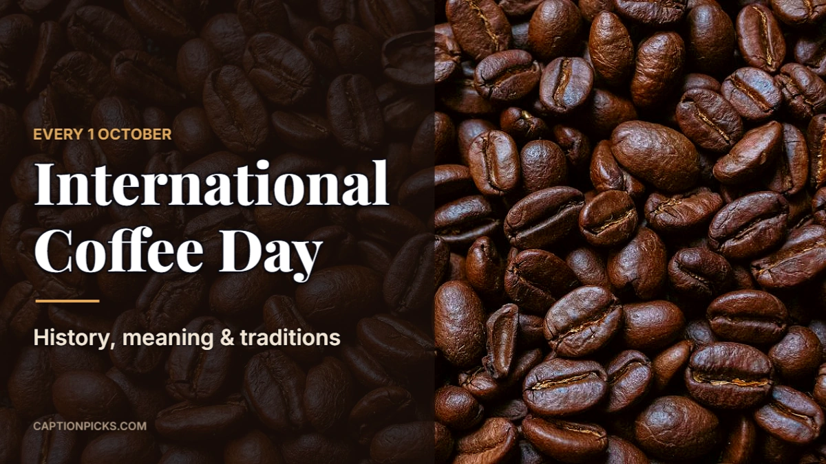 International Coffee Day history and meaning of 1 October